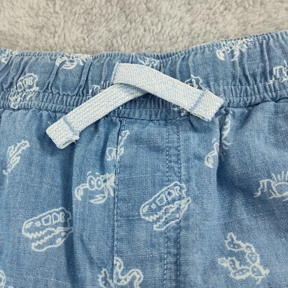 365 Kids Garanimals Boys Size 6 Shorts Blue Dinosaurs‎ Fun  Pull-On NEW 👀📸📏